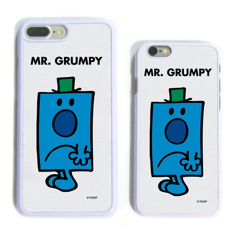 Mr. Grumpy White Phone Case