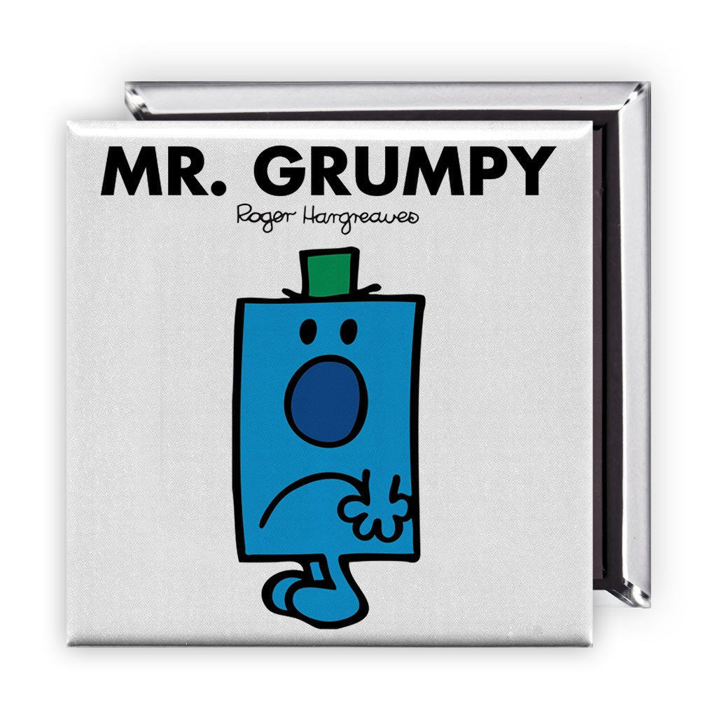 Mr. Grumpy Square Magnet - Official Nostalgic Gift Idea