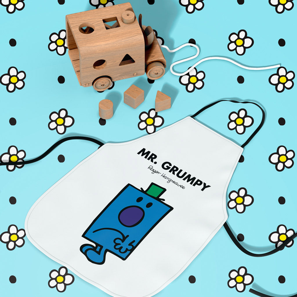 Mr. Grumpy Apron - Bright Gift for Teachers