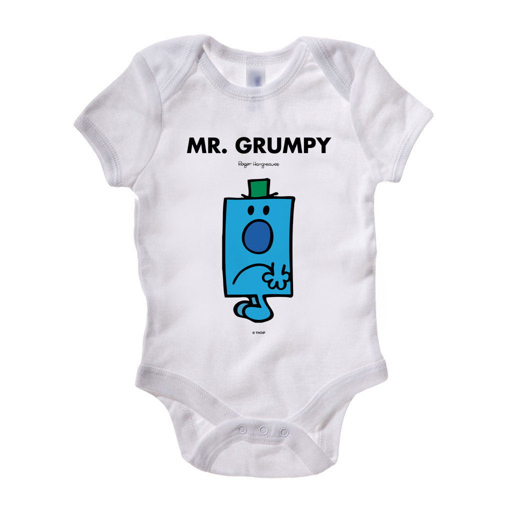 Mr. Grumpy Baby Grow - Vintage-Inspired Gift They'll Use Daily