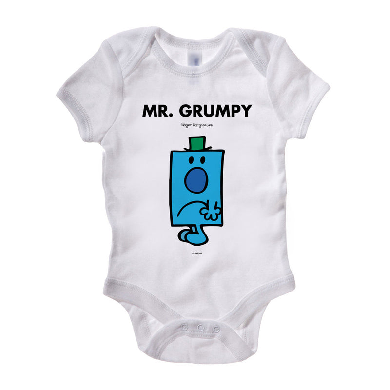 Mr Grumpy Baby Grow