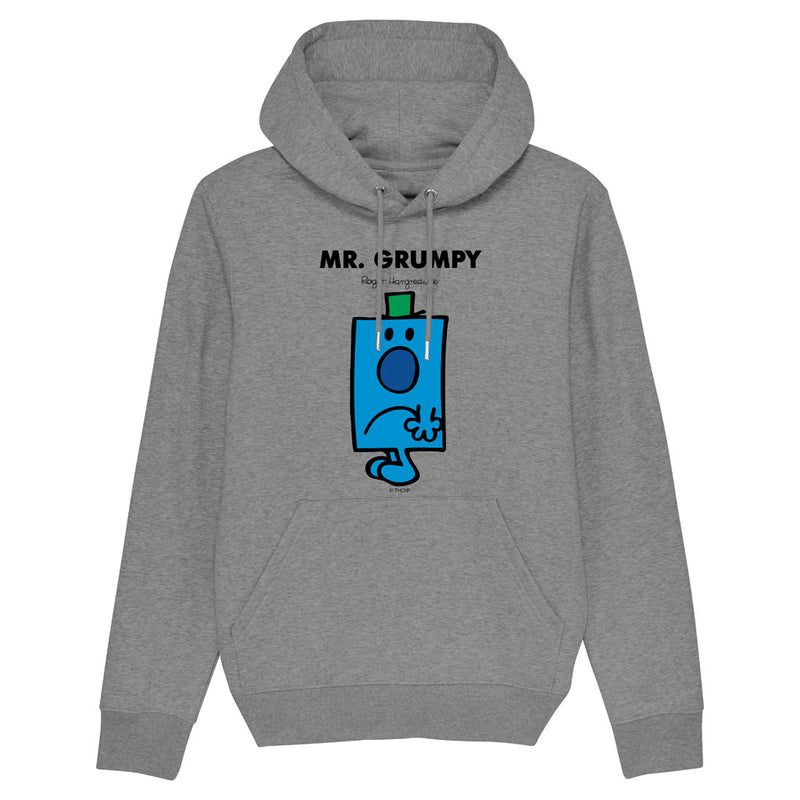 Mr. Grumpy Organic Hoodie - Fun Nostalgic Gift for Fans of Mr Me