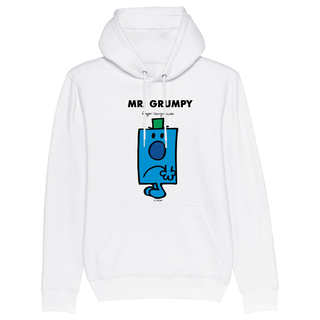 Mr. Grumpy Organic Hoodie - Fun Nostalgic Gift for Fans of Mr Me
