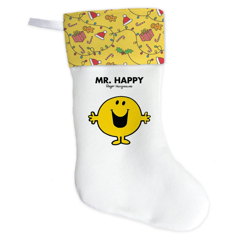 Mr. Happy Christmas Stocking (Front)