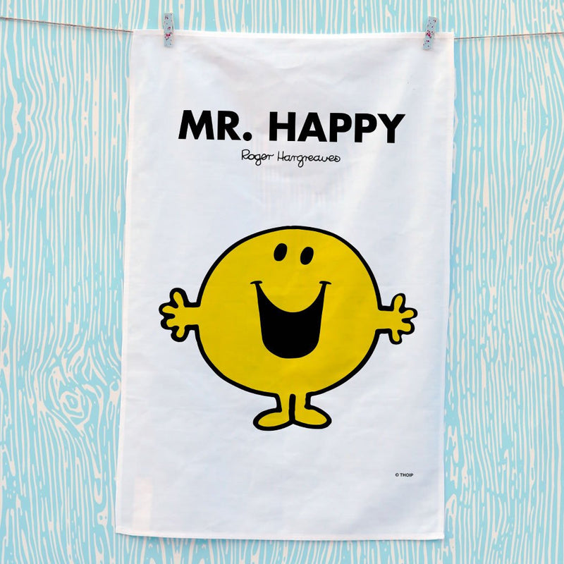 Mr. Happy Tea Towel (Lifestyle)