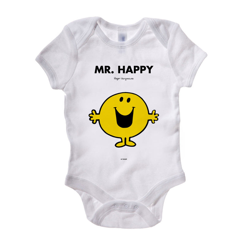 Mr Happy Baby Grow