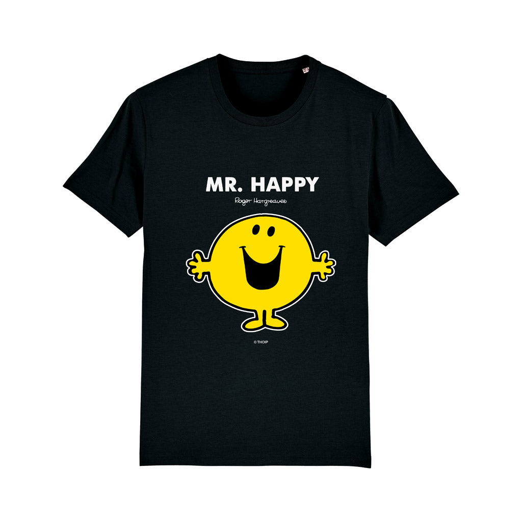 Mr. Happy T-Shirt - Vintage-Style Print with Lasting Colour