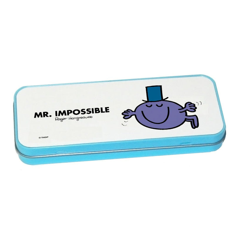 Mr. Impossible Pencil Case Tin (Blue)