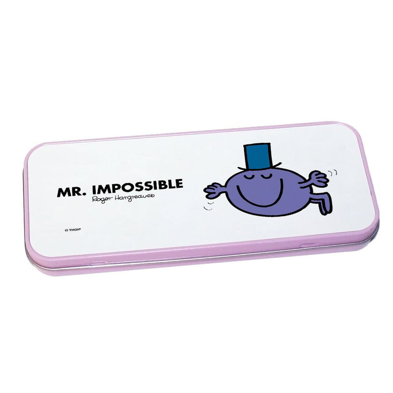 Mr. Impossible Pencil Case Tin (Pink)