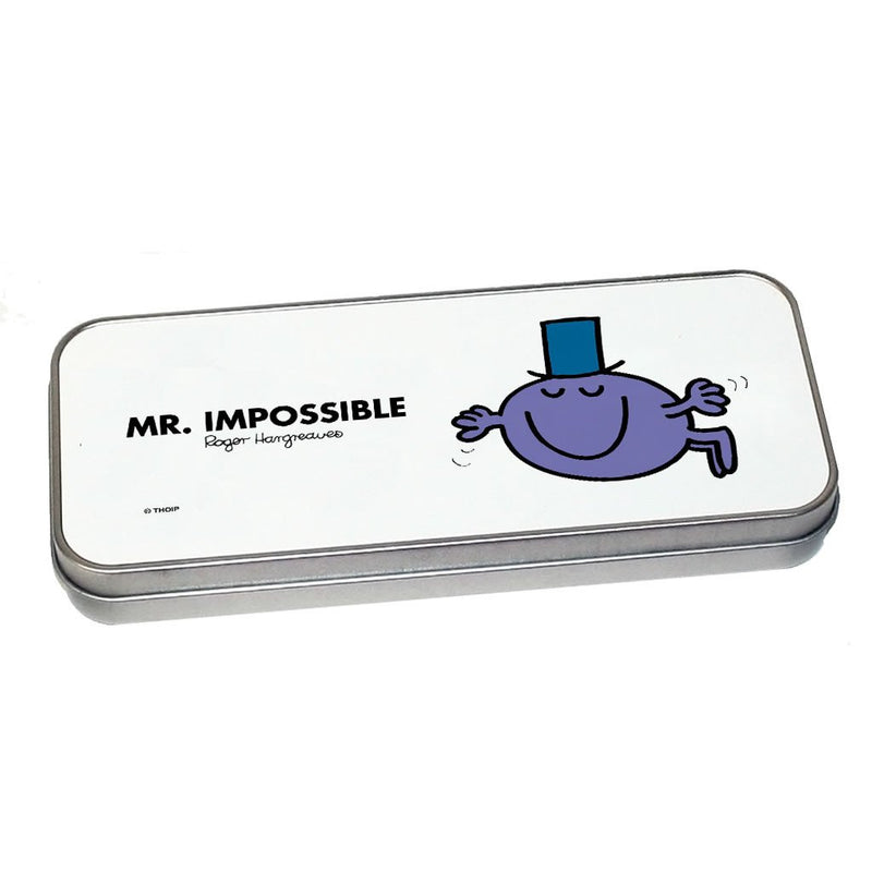 Mr. Impossible Pencil Case Tin (Silver)