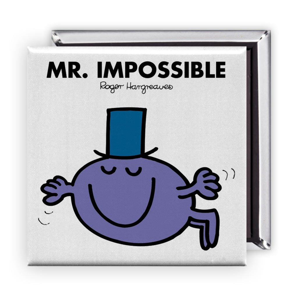 Personalised Mr. Impossible Square Magnet