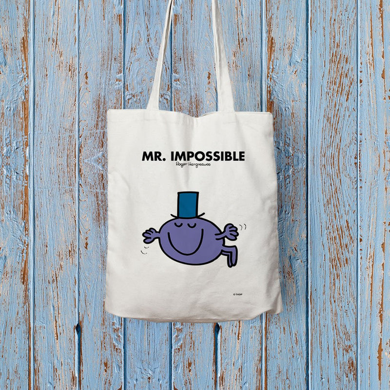 Mr. Impossible Long Handled Tote Bag (Lifestyle)