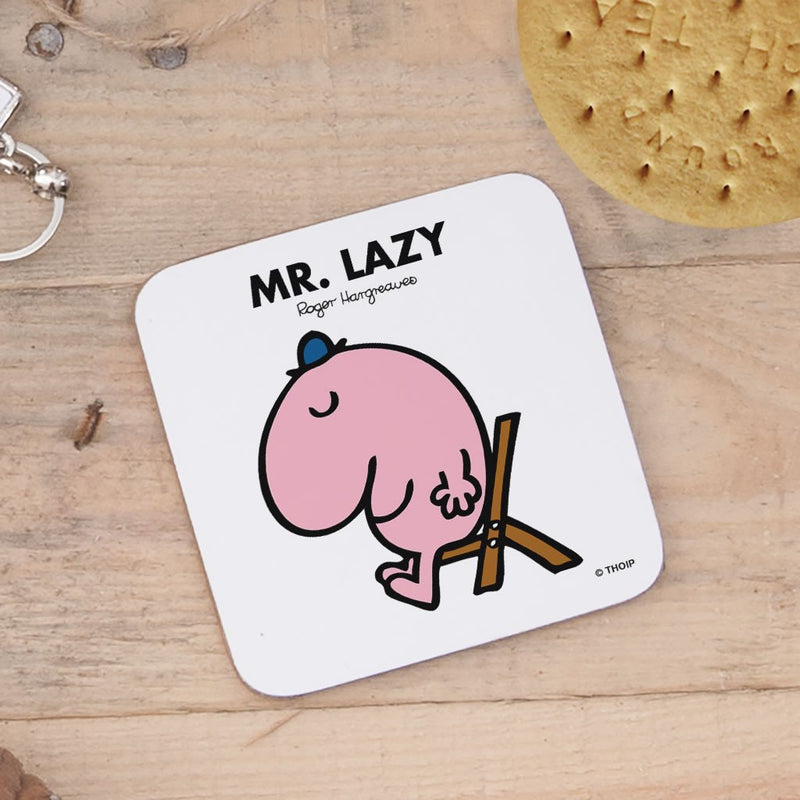 Mr. Lazy Cork Coaster (Lifestyle)