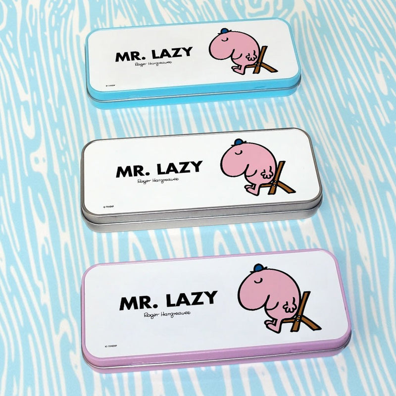 Mr. Lazy Pencil Case Tin (Lifestyle)