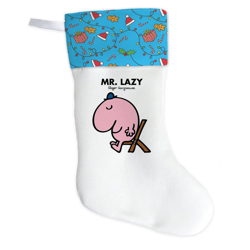 Mr. Lazy Christmas Stocking (Front)