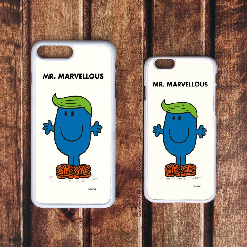 Mr. Marvellous White Phone Case (Lifestyle)