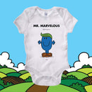 Mr Marvellous Baby Grow