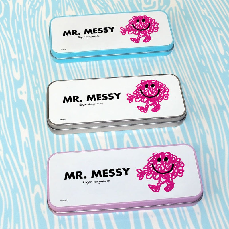 Mr. Messy Pencil Case Tin (Lifestyle)