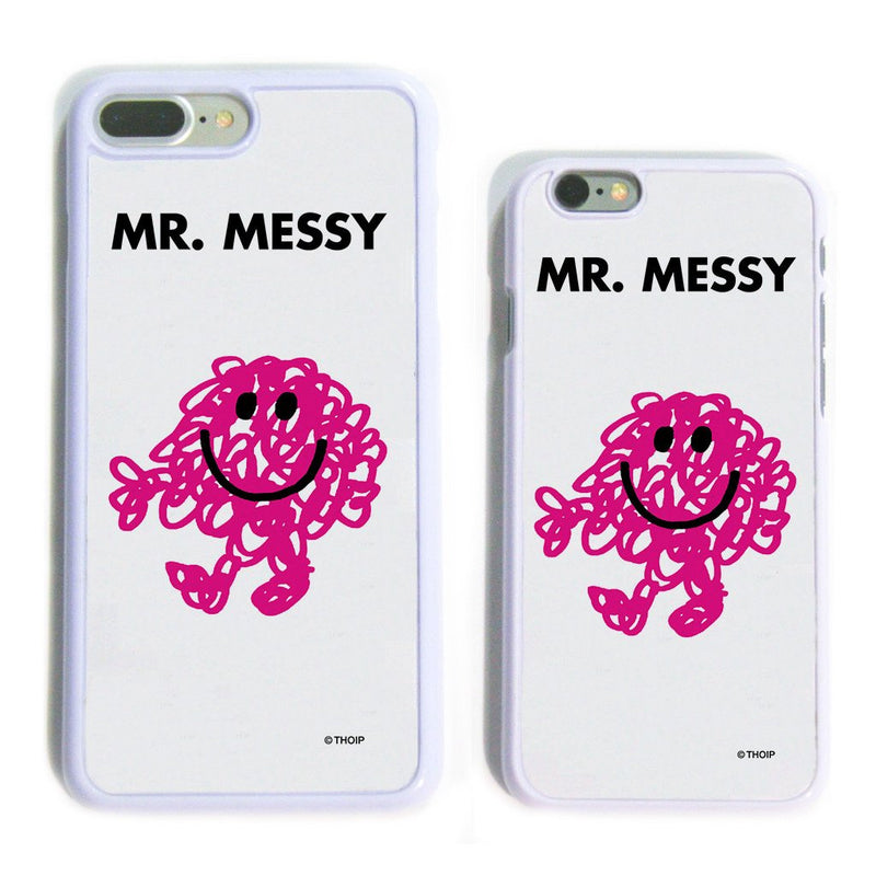 Mr. Messy White Phone Case