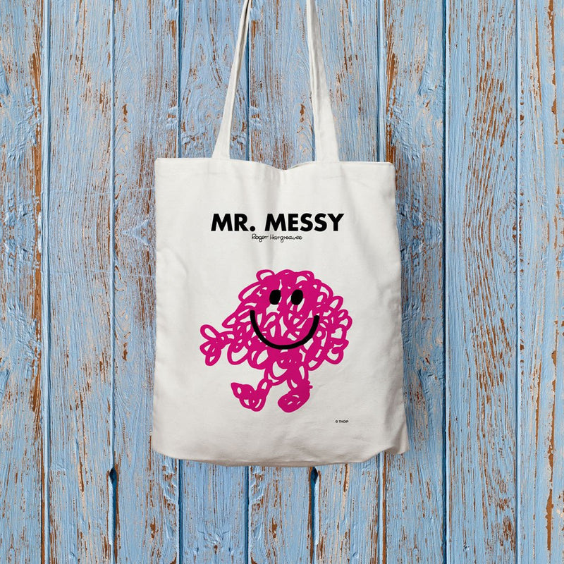 Mr. Messy Long Handled Tote Bag (Lifestyle)
