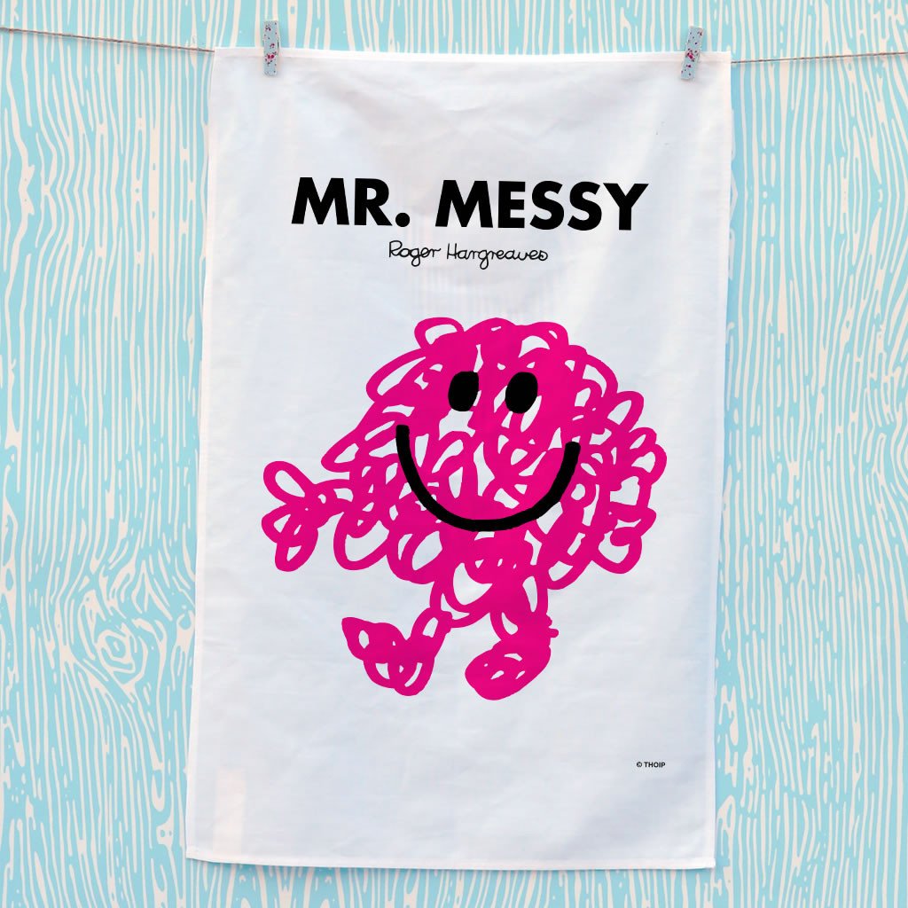 Mr. Messy Tea Towel - Official Nostalgic Gift Idea
