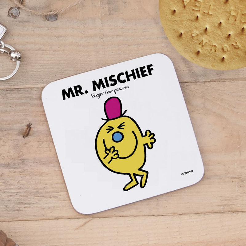 Mr. Mischief Cork Coaster (Lifestyle)