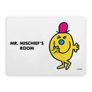 Mr. Mischief Door Plaque