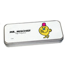 Mr. Mischief Pencil Case Tin (Silver)