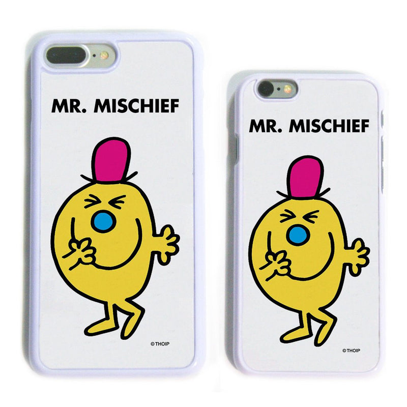 Mr. Mischief White Phone Case