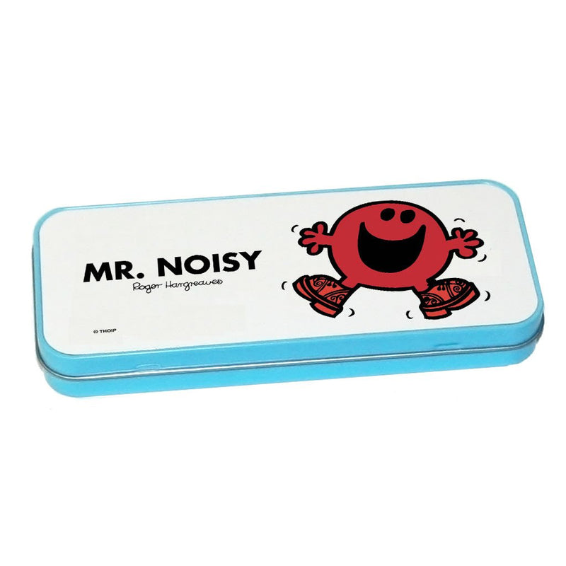 Mr. Noisy Pencil Case Tin (Blue)