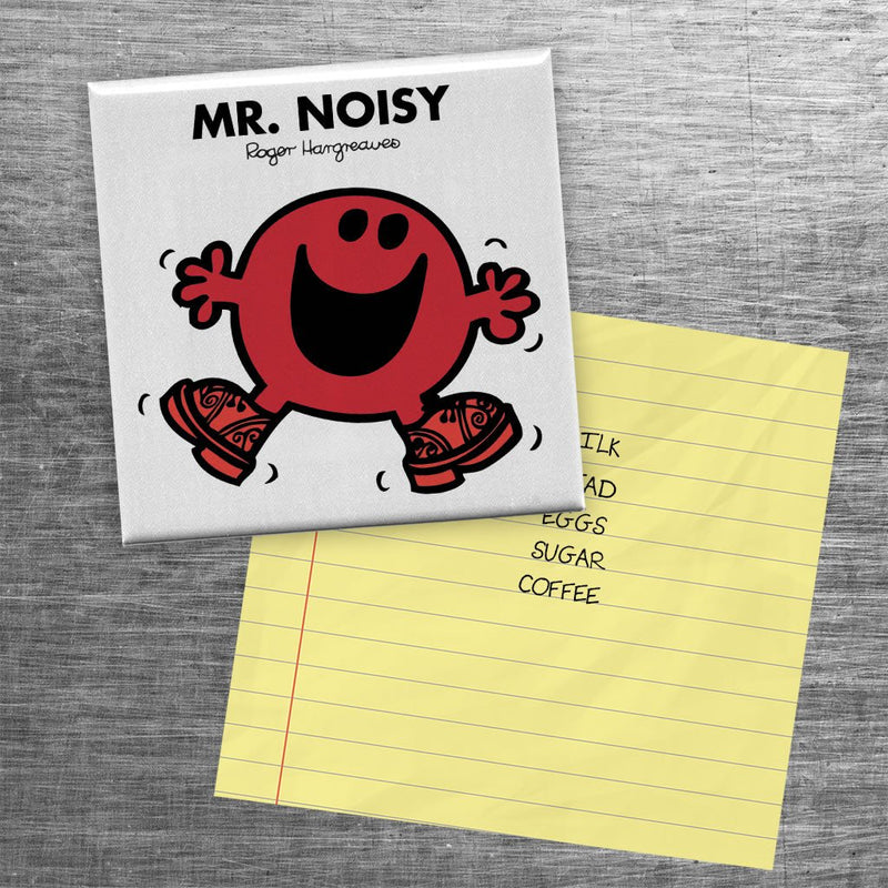 Mr. Noisy Square Magnet (Lifestyle)