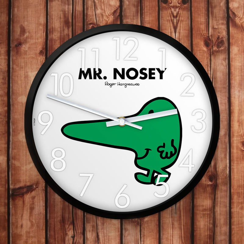 Mr. Nosey Personalised Clock (Lifestyle)