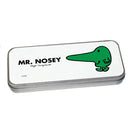 Mr. Nosey Pencil Case Tin (Silver)