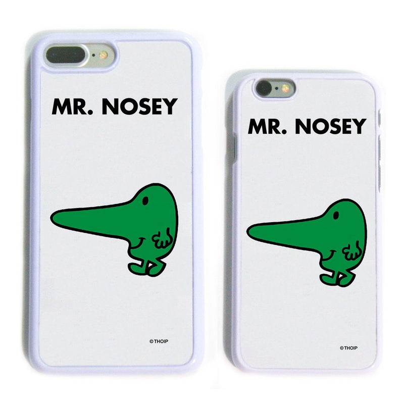 Mr. Nosey White Phone Case