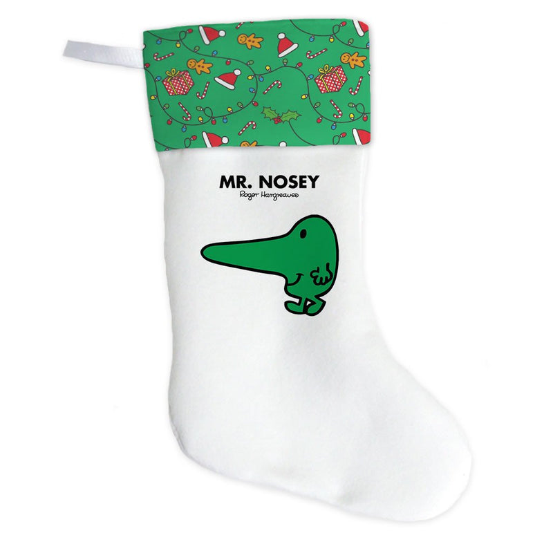 Mr. Nosey Christmas Stocking (Front)