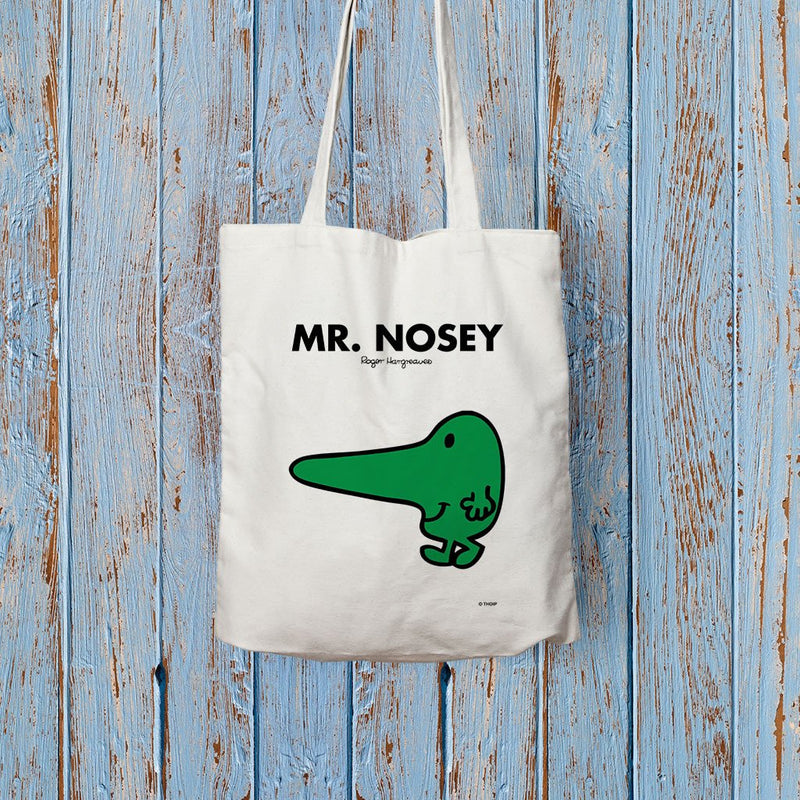 Mr. Nosey Long Handled Tote Bag (Lifestyle)