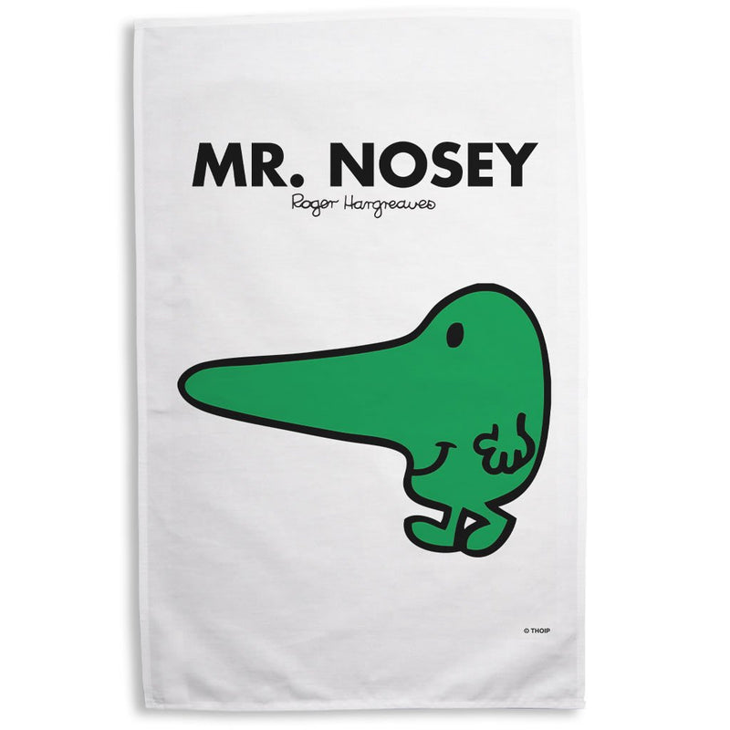 Mr. Nosey Tea Towel