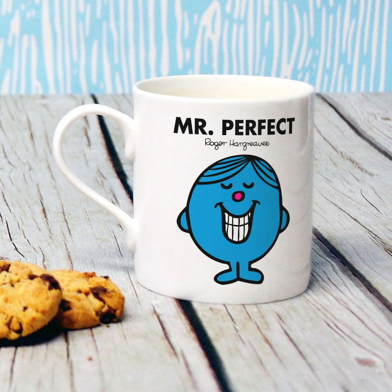 Mr. Perfect Bone China Mug (Lifestyle)