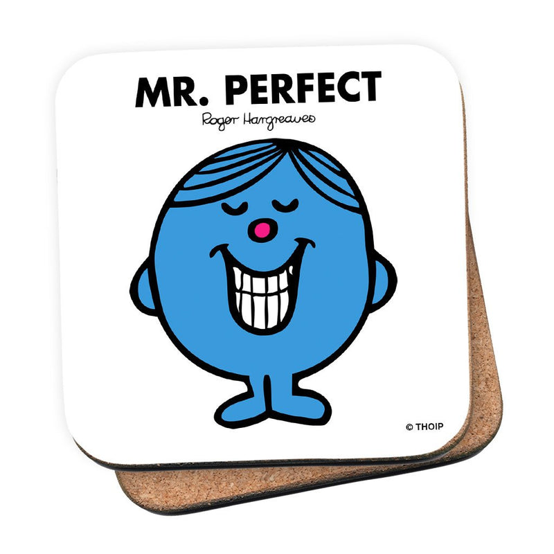 Mr. Perfect Cork Coaster