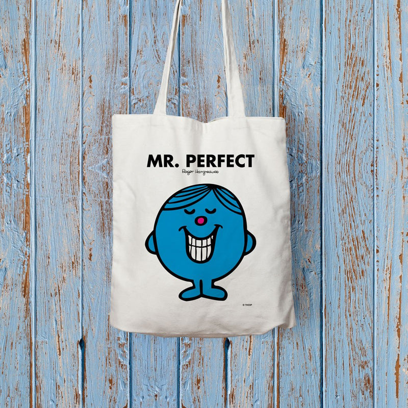 Mr. Perfect Long Handled Tote Bag (Lifestyle)