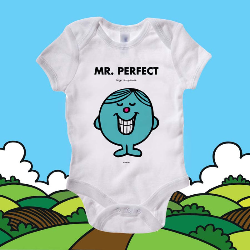 Mr Perfect Baby Grow
