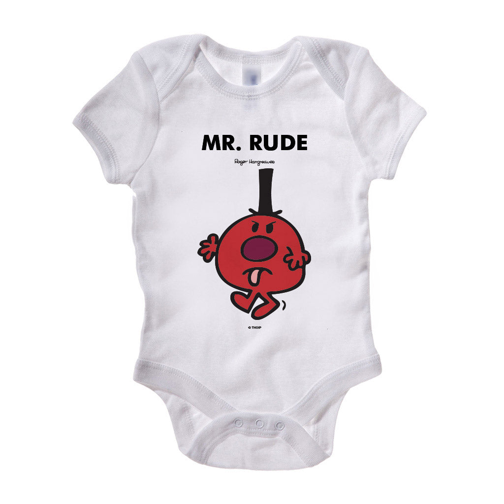 Most Rude Baby Mr. Rude Baby Grow - Cheerful Gift for Friends & Fans
