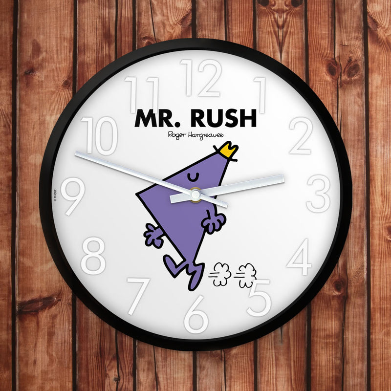 Mr. Rush Personalised Clock (Lifestyle)