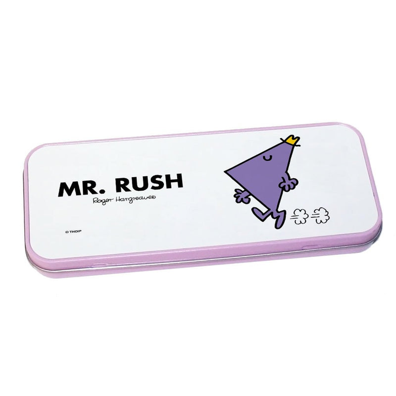 Mr. Rush Pencil Case Tin (Pink)