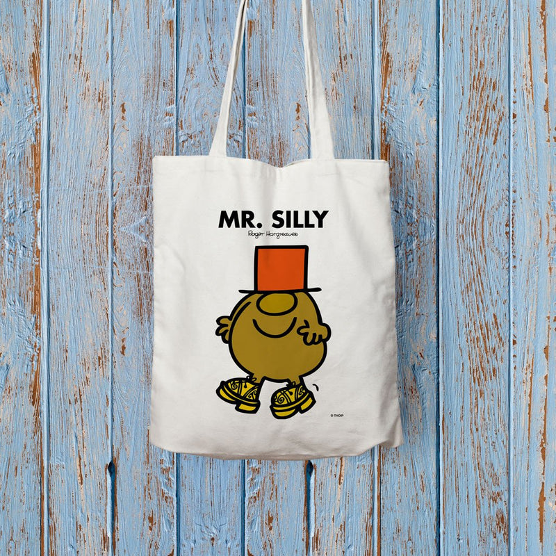 Mr. Silly Long Handled Tote Bag (Lifestyle)