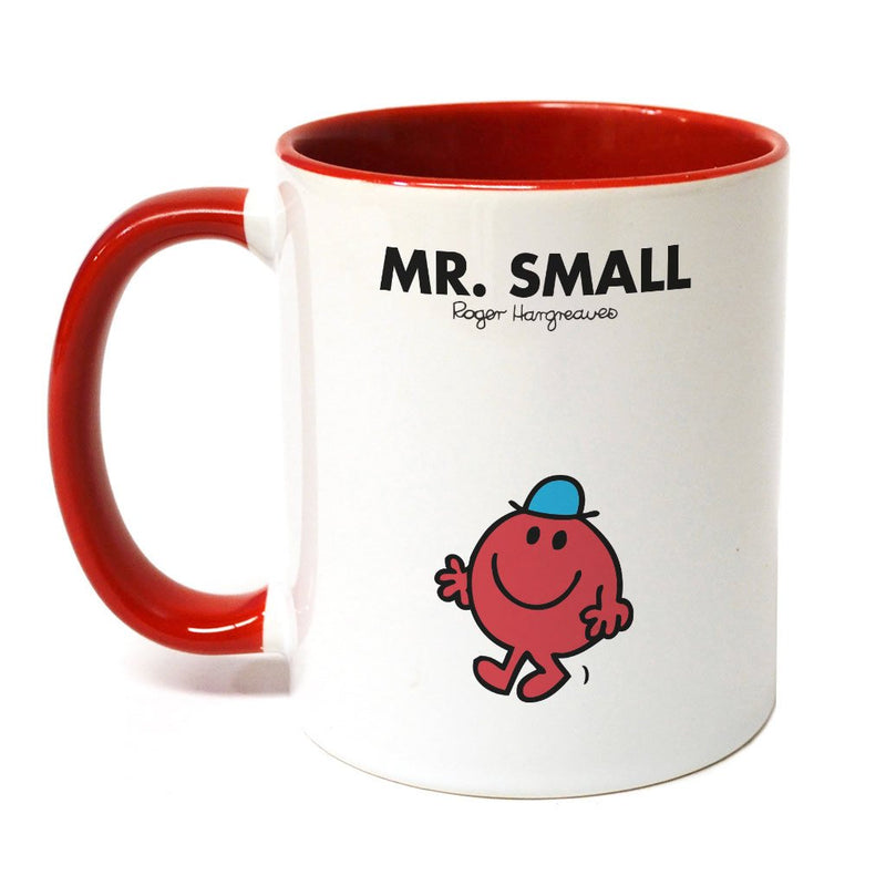 Mr. Small Large Porcelain Colour Handle Mug