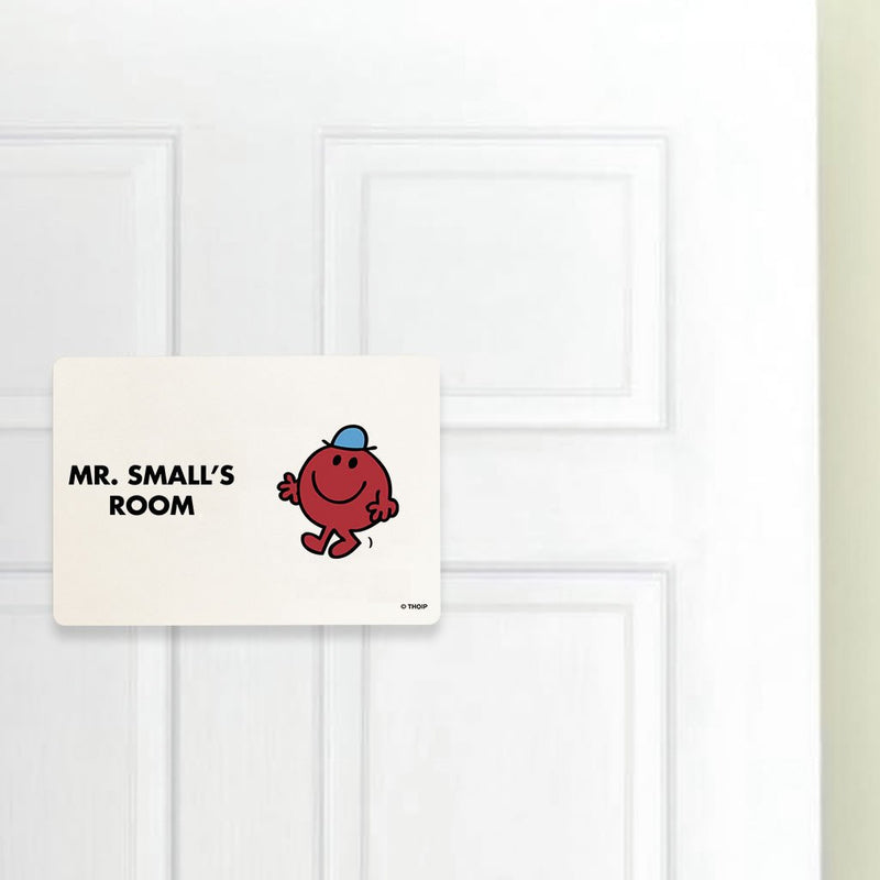 Mr. Small Door Plaque (Lifestyle)