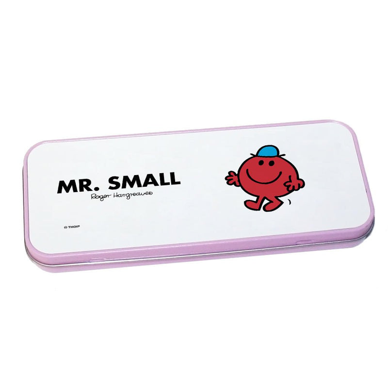 Mr. Small Pencil Case Tin (Pink)