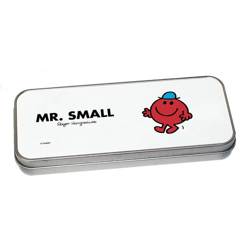 Mr. Small Pencil Case Tin (Silver)