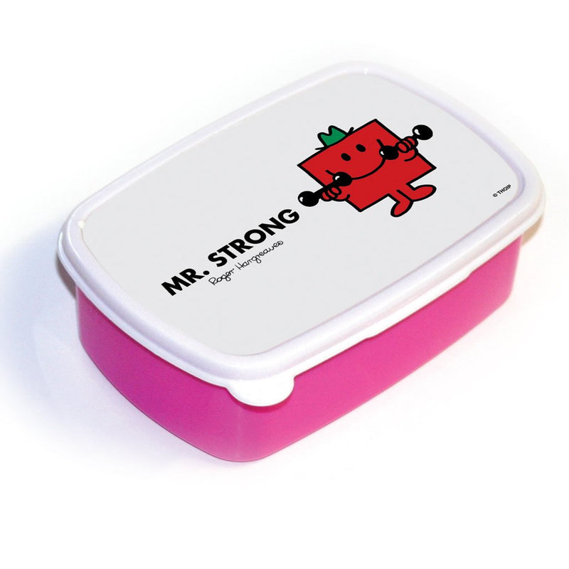 Mr. Strong Lunchbox (Pink)